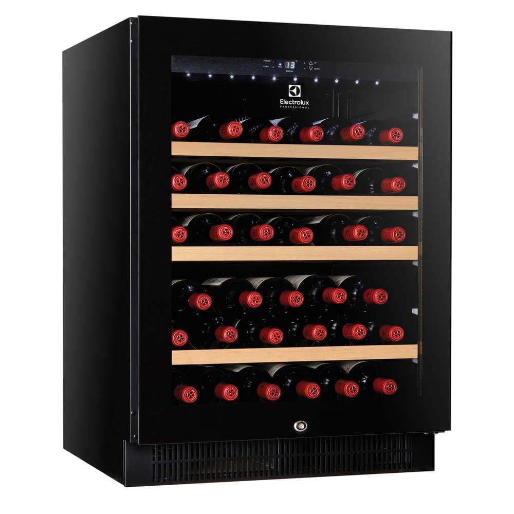 ELECTROLUX PROFESSIONAL WINE LINE 1 CAM KAPILI SİYAH ŞARAP DOLABI - KÜÇÜK resmi