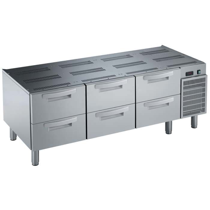 ZANUSSI EVO 900 SERİSİ 6X1/2 ÇEKMECELİ CİHAZ ALTI BUZDOLABI resmi