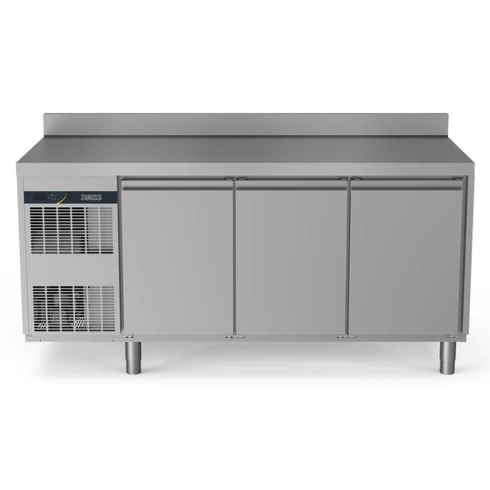 ZANUSSI NPT ACTIVE HP SERİSİ 3 KAPILI SIRTLIKLI TEZGAH TİP BUZDOLABI resmi