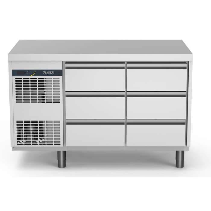 ZANUSSI NPT ACTIVE HP SERİSİ 6x1/3 ÇEKMECELİ ÜSTÜ DÜZ TEZGAH TİP DERİN DONDURCU resmi